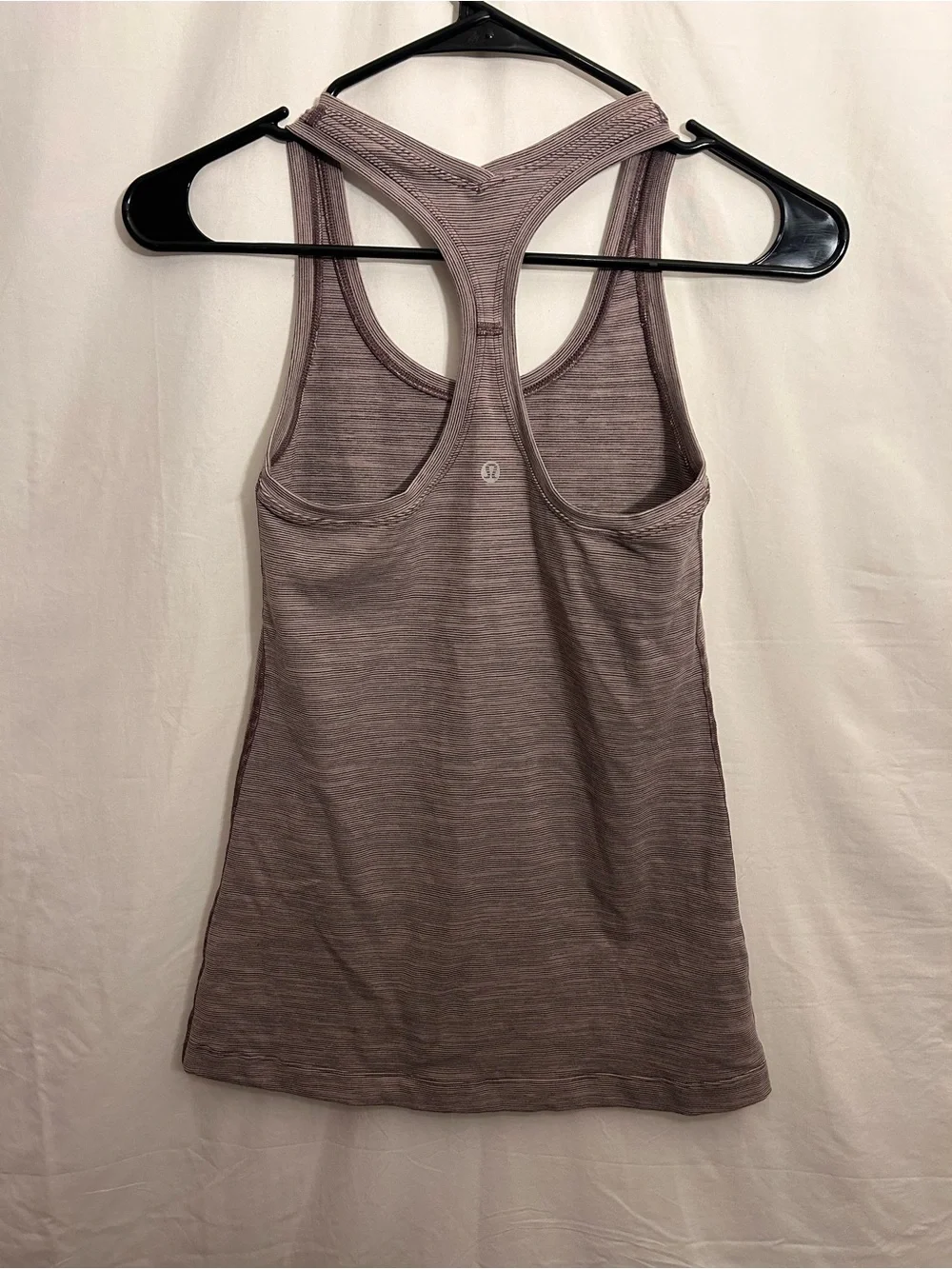 lululemon athletica Mauve Heather Racerback Tank